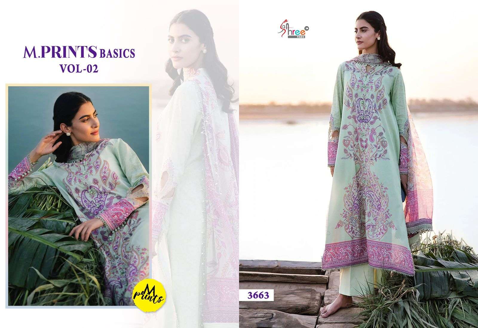 SHREE FABS M PRINTS BASICS VOL 2 