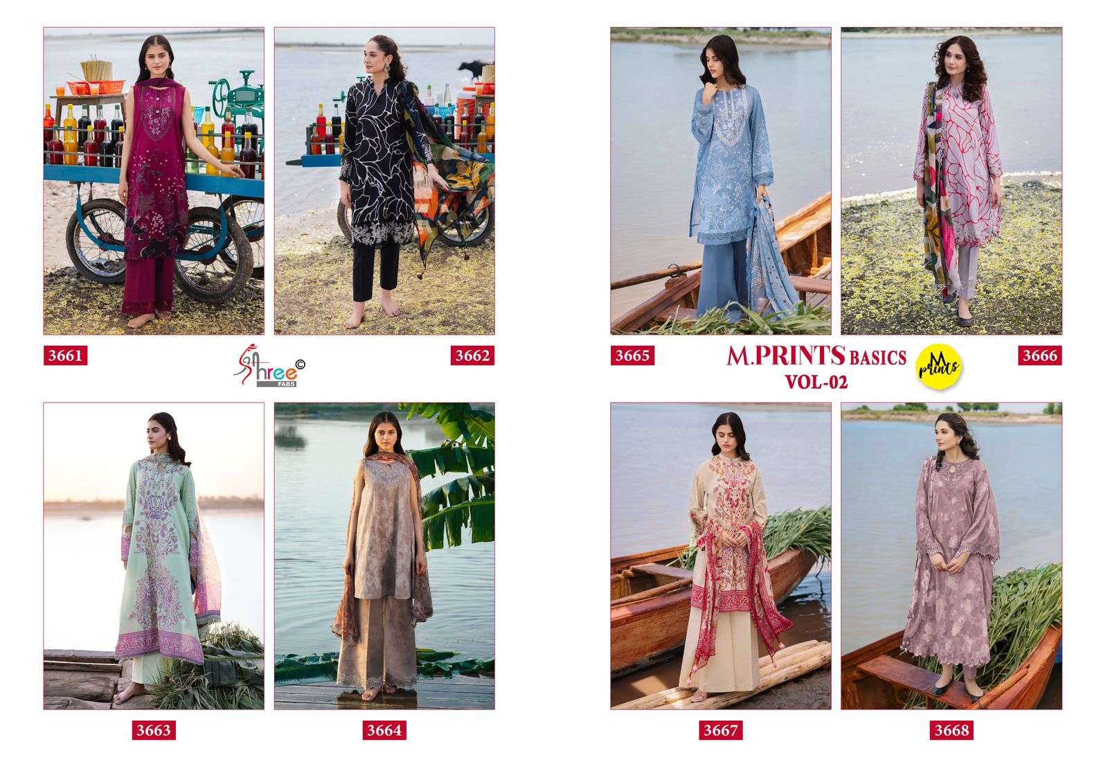 SHREE FABS M PRINTS BASICS VOL 2 