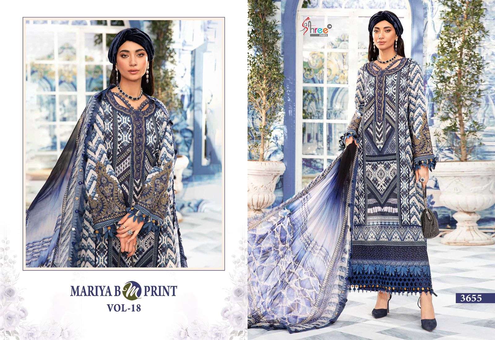 SHREE FABS MARIYA B M PRINT VOL 18