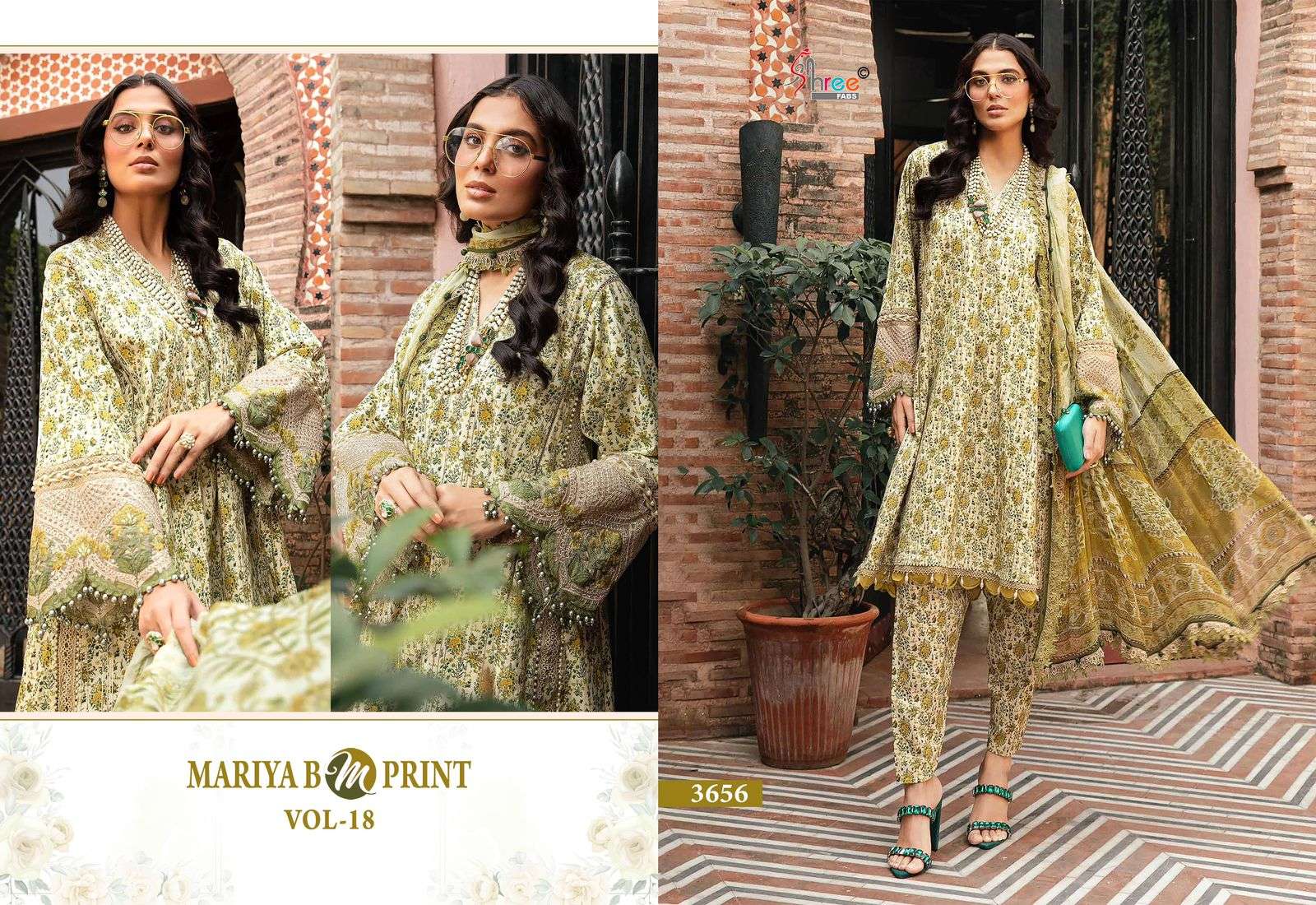 SHREE FABS MARIYA B M PRINT VOL 18