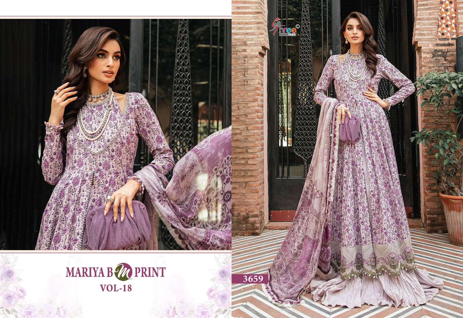 SHREE FABS MARIYA B M PRINT VOL 18