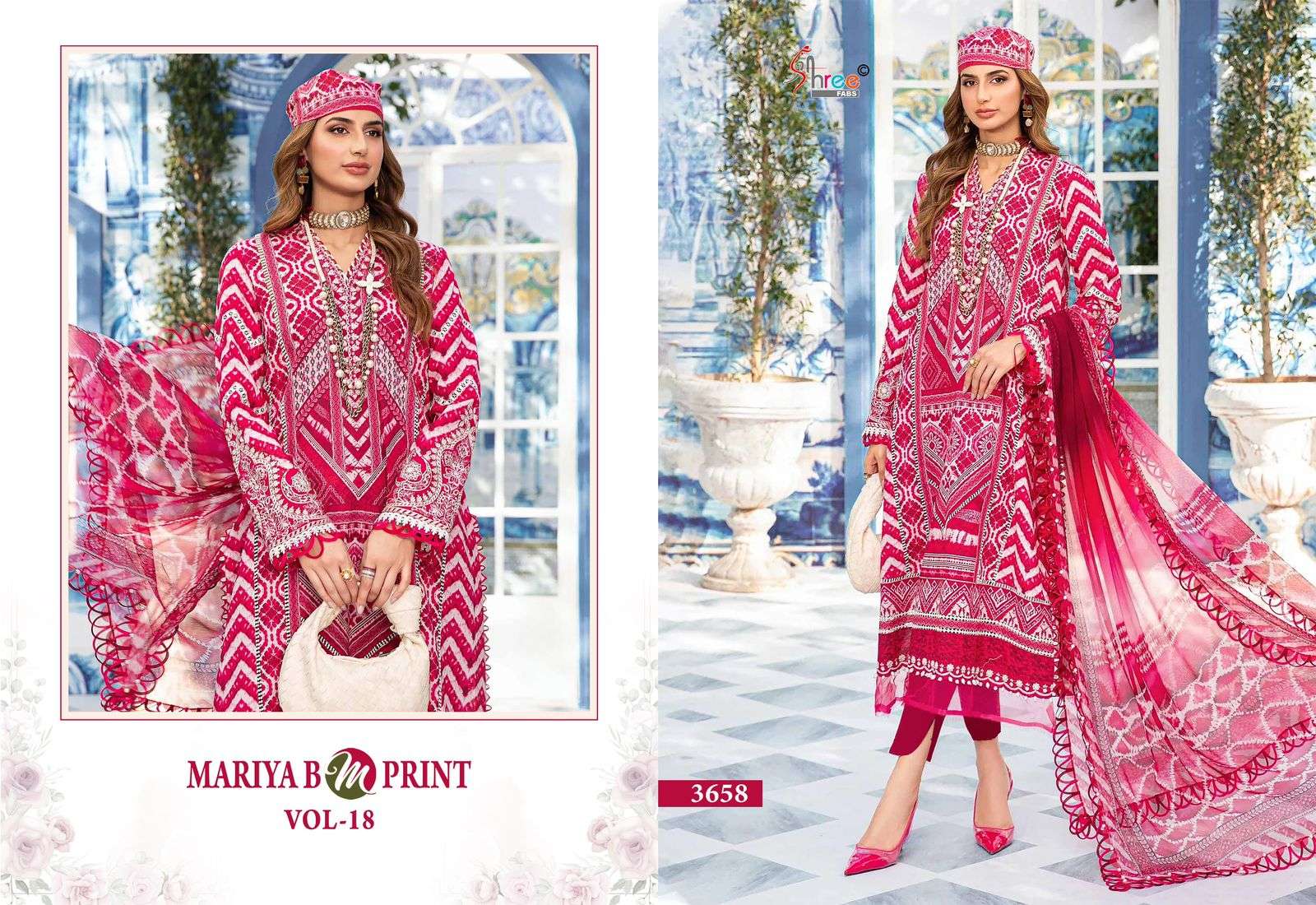 SHREE FABS MARIYA B M PRINT VOL 18