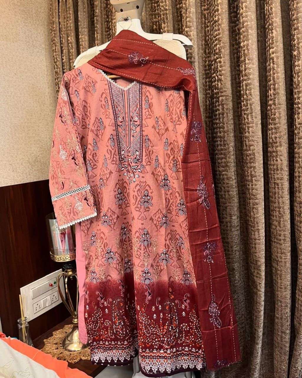 TAWAKKAL FABRICS MEHROZ LUXURY HEAVY COTTON COLLECTION VOL 7 READY MADE COLLECTION 