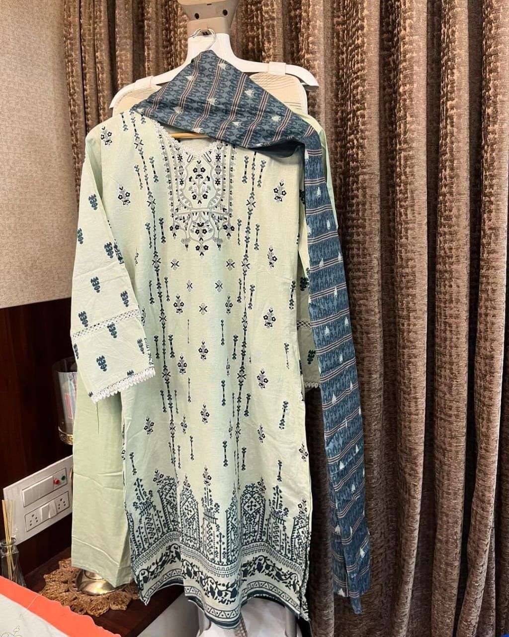 TAWAKKAL FABRICS MEHROZ LUXURY HEAVY COTTON COLLECTION VOL 7 READY MADE COLLECTION 