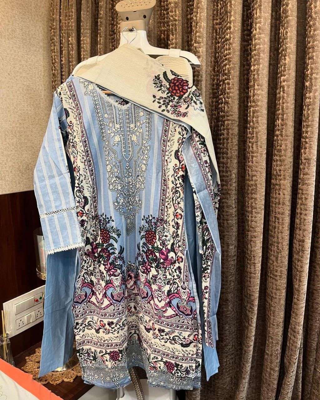 TAWAKKAL FABRICS MEHROZ LUXURY HEAVY COTTON COLLECTION VOL 7 READY MADE COLLECTION 