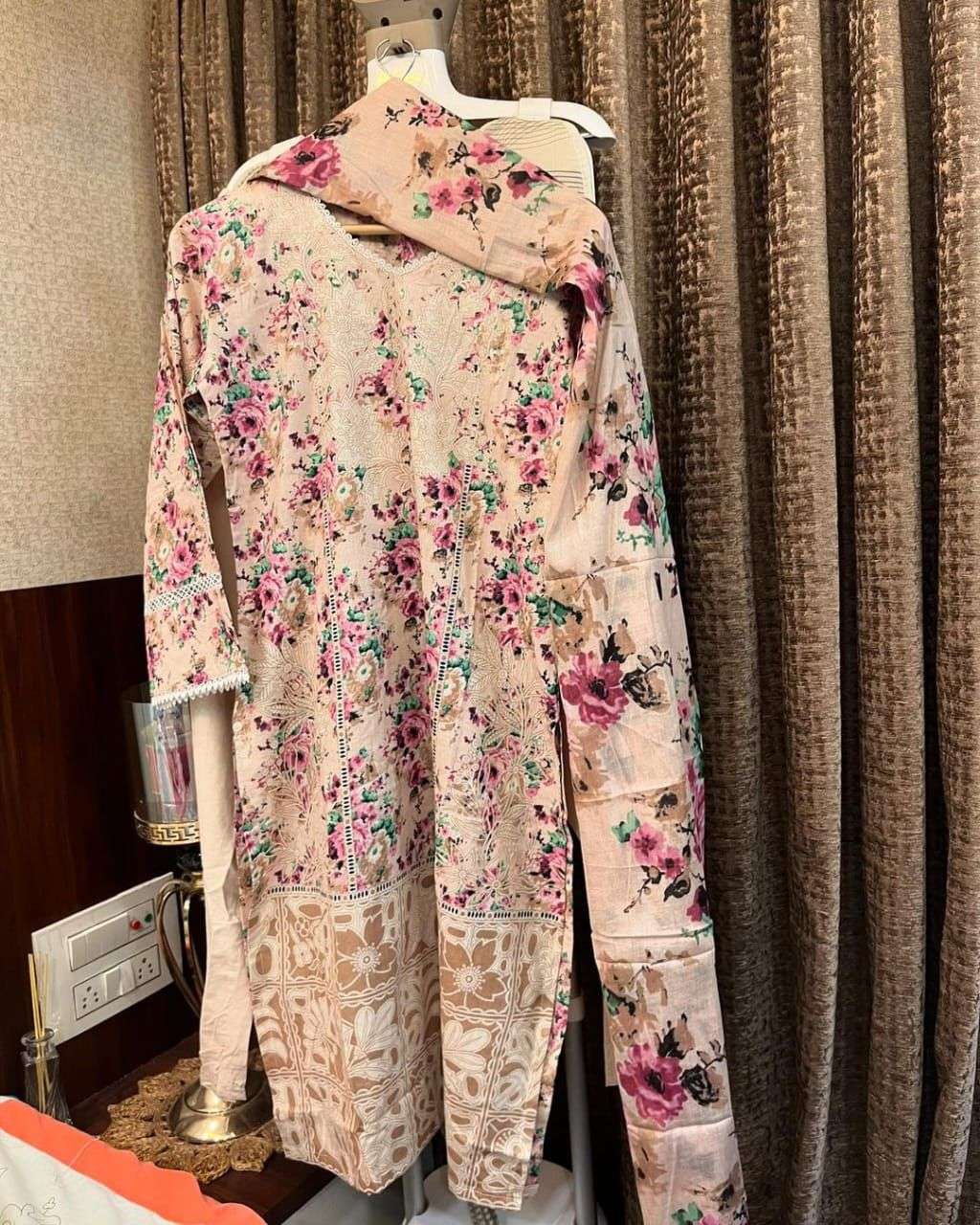 TAWAKKAL FABRICS MEHROZ LUXURY HEAVY COTTON COLLECTION VOL 7 READY MADE COLLECTION 