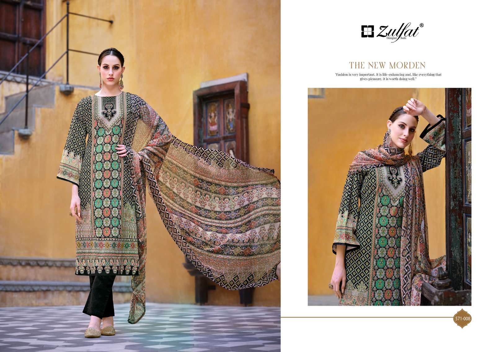 ZULFAT DESIGNER SUITS SAIMA