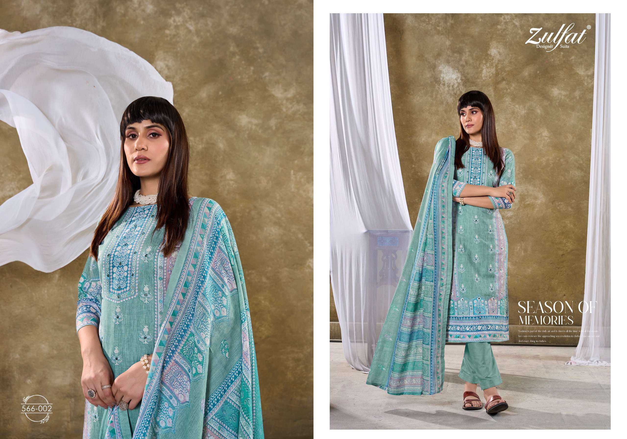 ZULFAT DESIGNER SUITS SUMMER SWAG