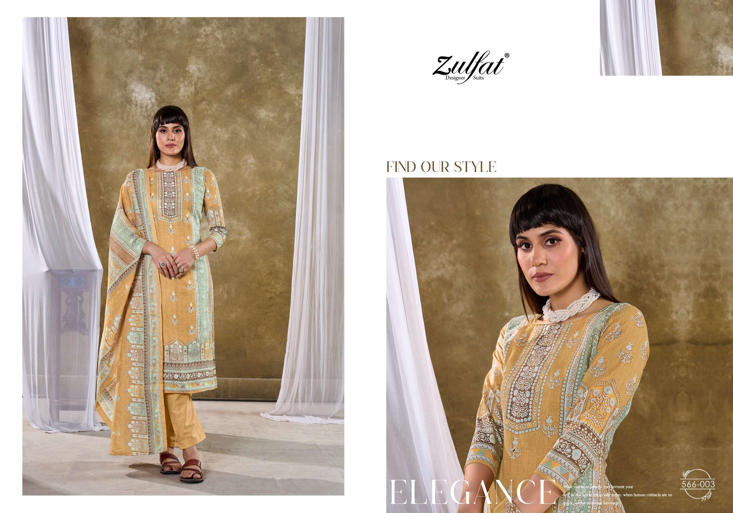ZULFAT DESIGNER SUITS SUMMER SWAG