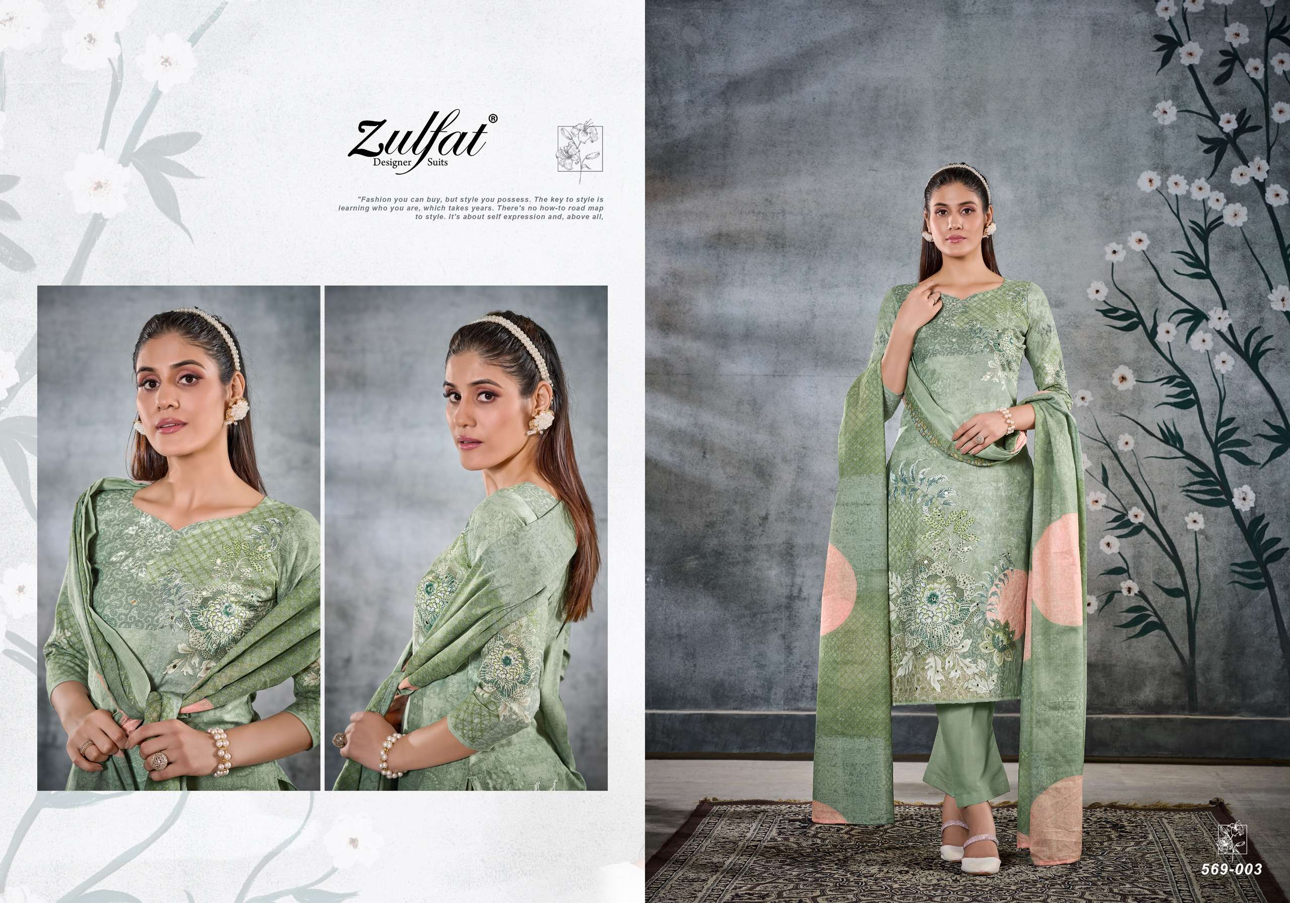 ZULFAT DESIGNER SUITS SUMMER SWAG VOL 2