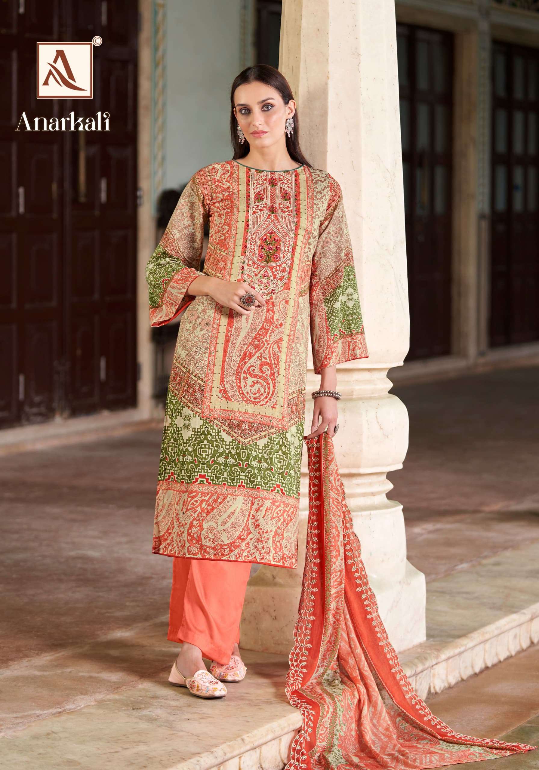 ALOK SUITS ANARKALI 