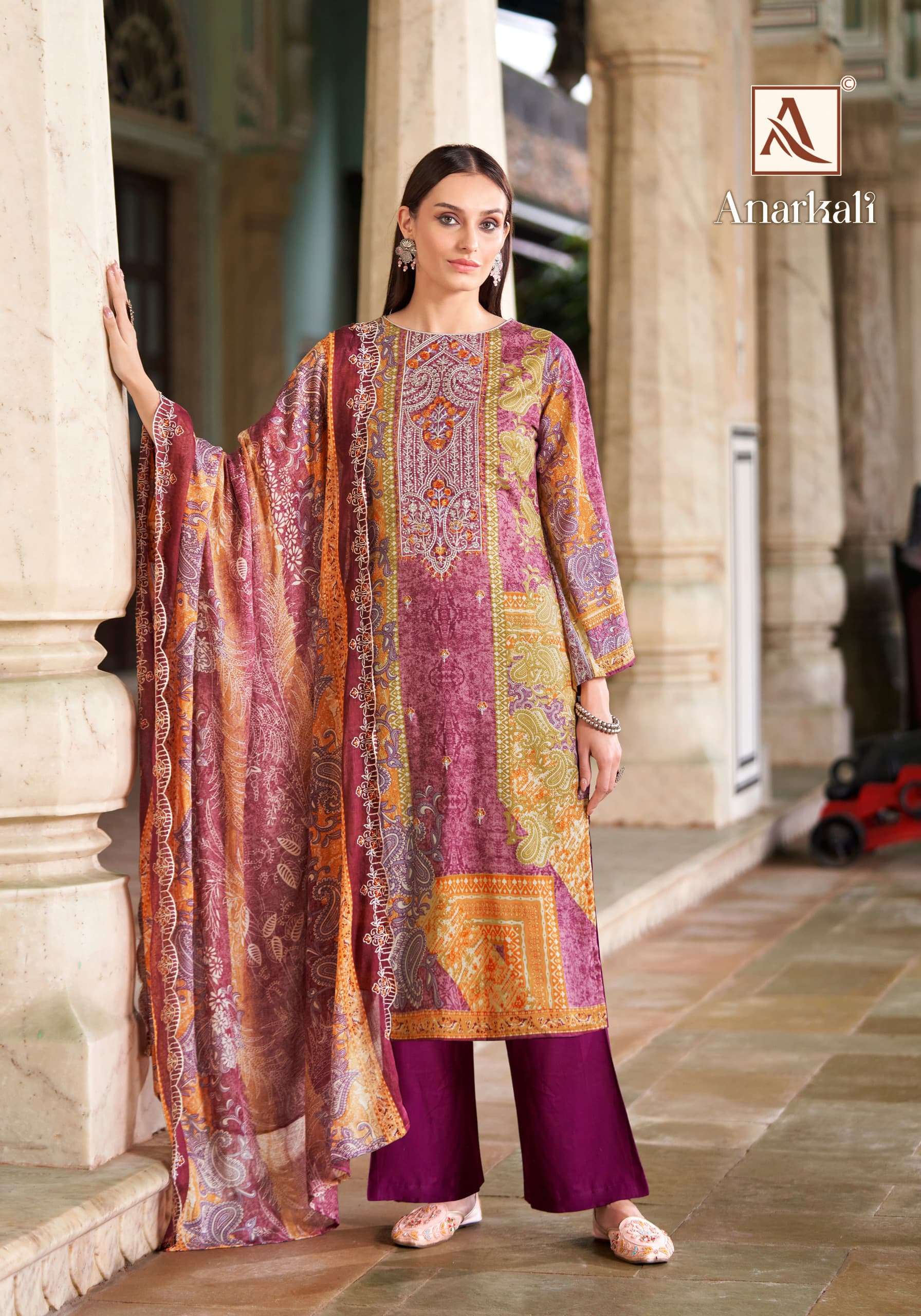 ALOK SUITS ANARKALI 
