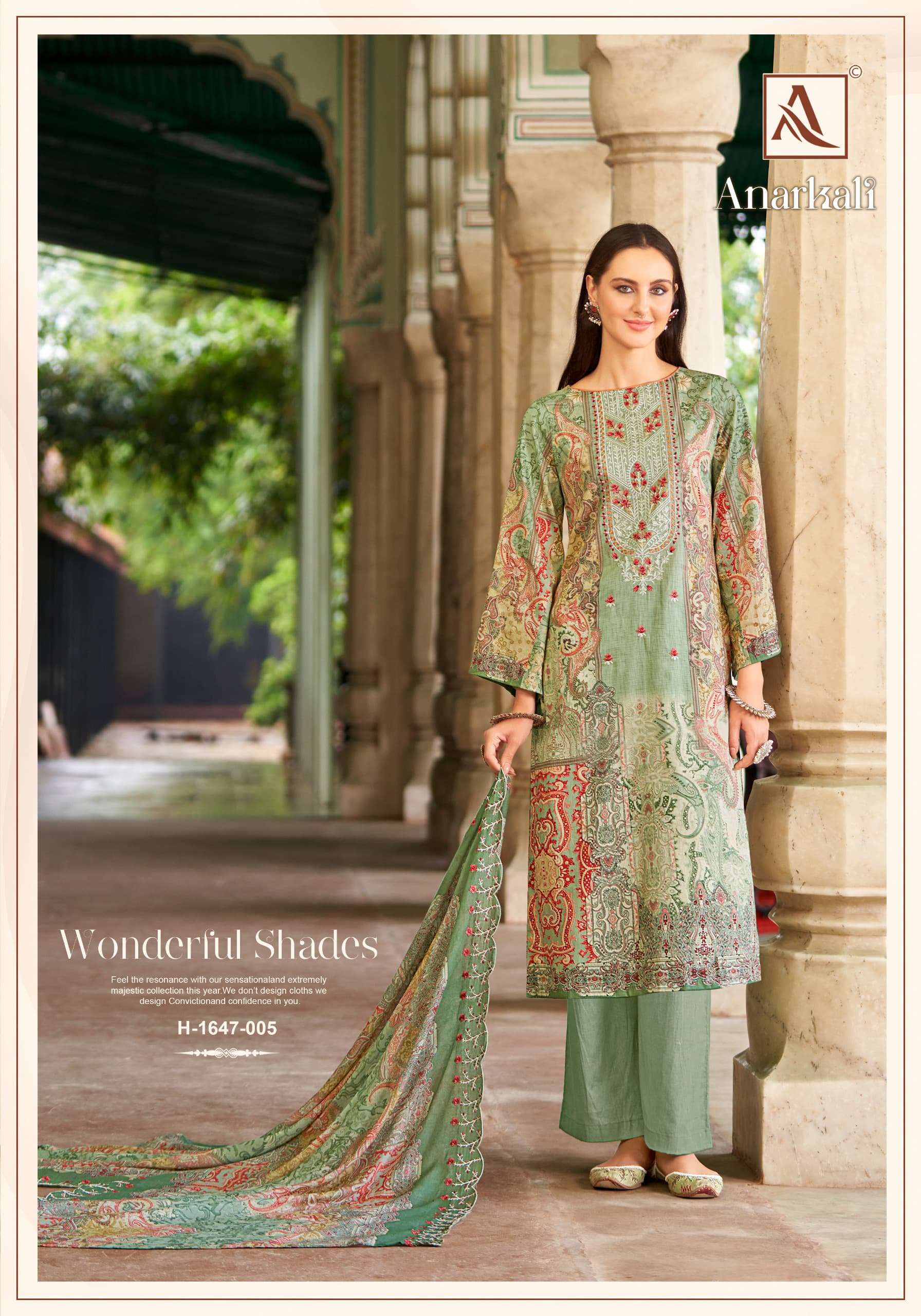 ALOK SUITS ANARKALI 