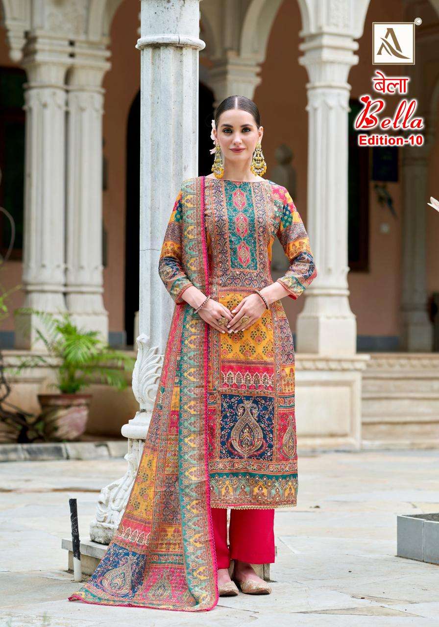 ALOK SUITS BELLA VOL 10 