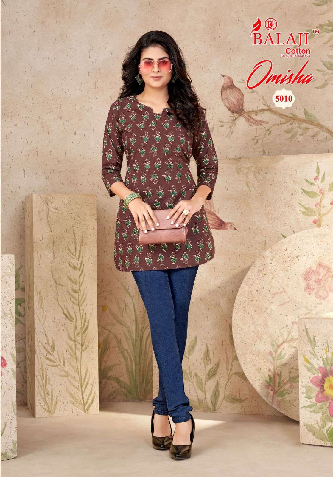 BALAJI COTTON  OMISHA VOL 5 