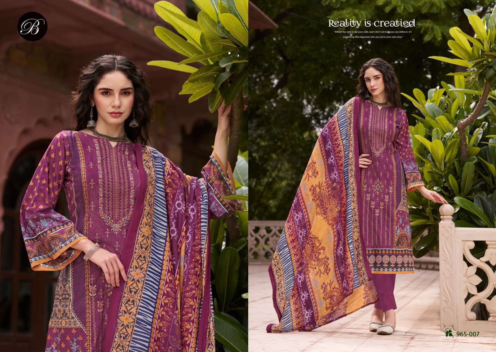 BELLIZA DESIGNER STUDIO BIN SAEED VOL 7 