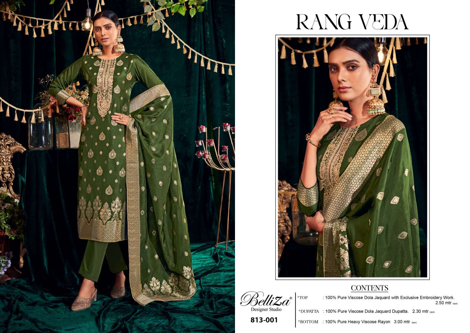 BELLIZA DESIGNER STUDIO RANG VEDA 