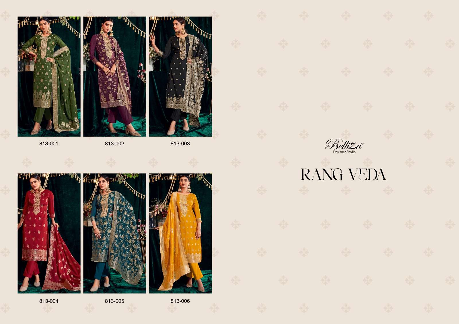 BELLIZA DESIGNER STUDIO RANG VEDA 