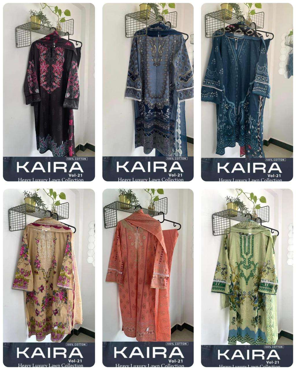 KEVAL FAB KAIRA VOL 21 READY MADE COLLECTION