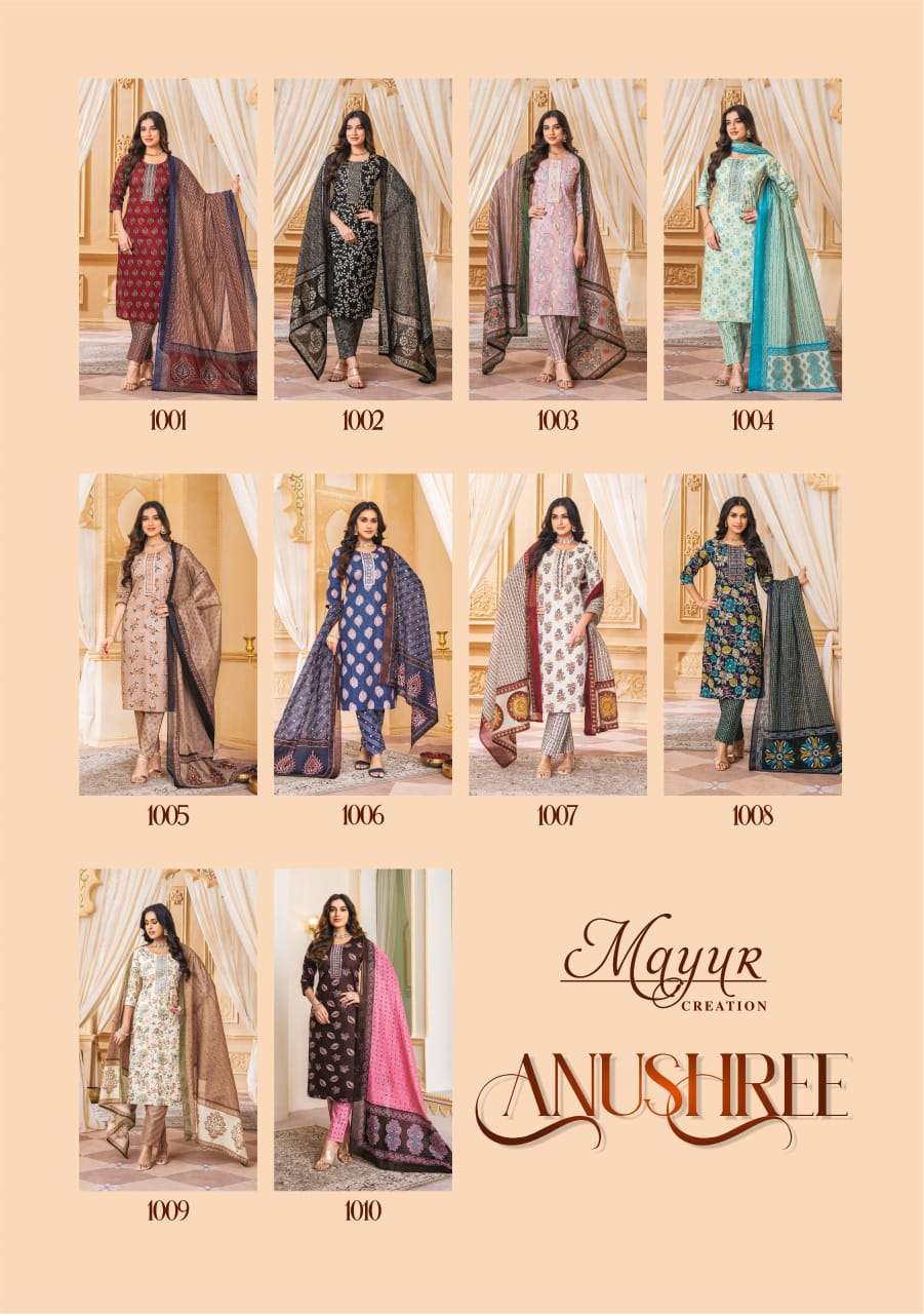 MAYUR CREATION ANUSHREE STITCH SUIT