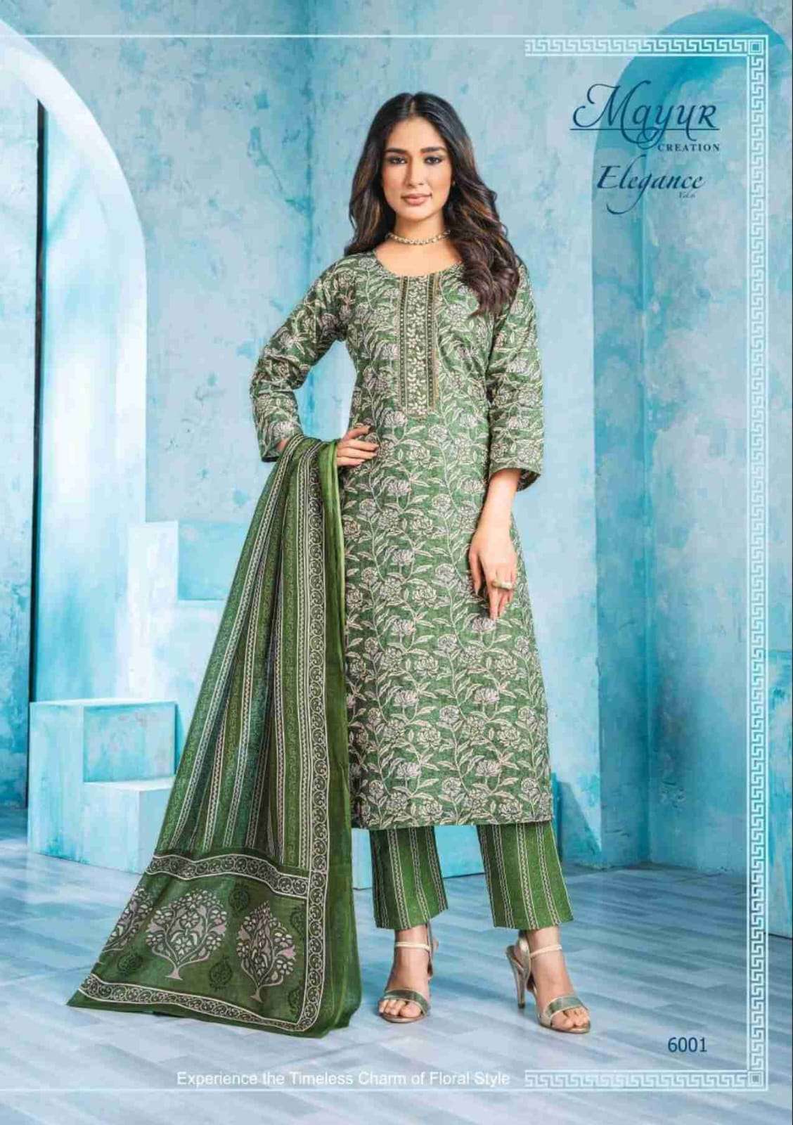 MAYUR CREATION ELEGANCE VOL 6 STITCHED COLLECTION	