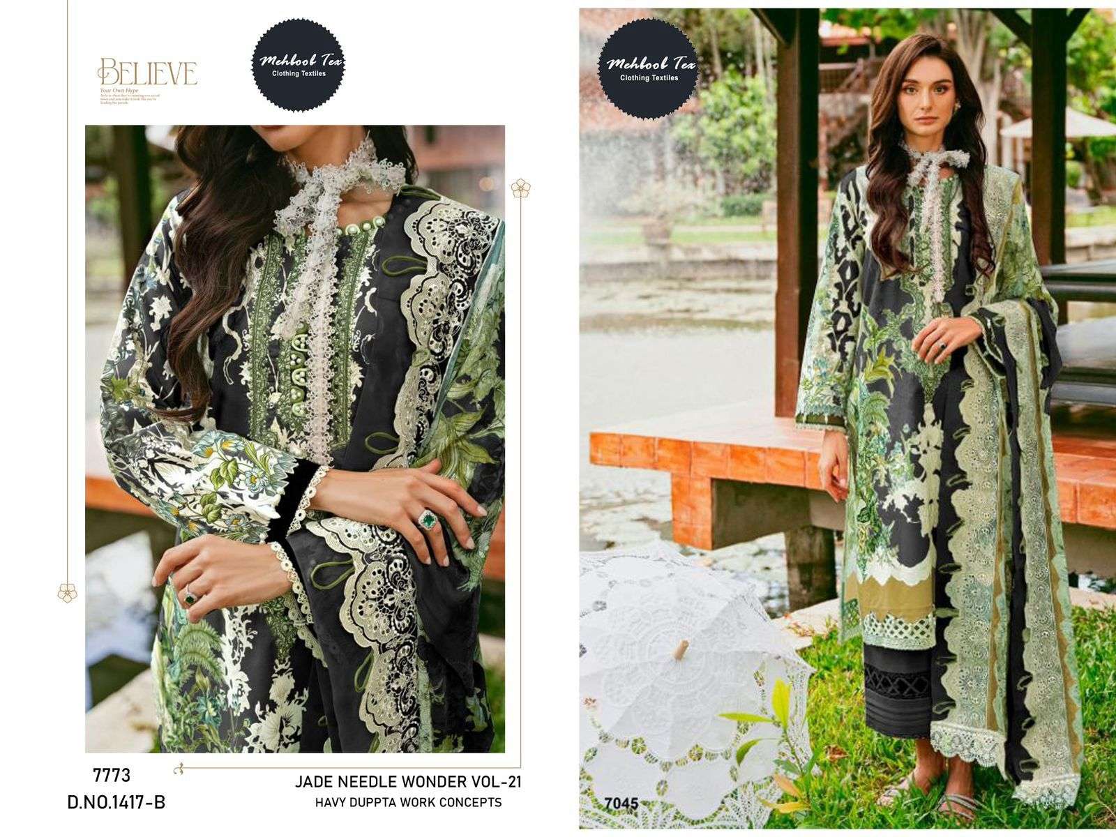 MEHBOOB TEX JADE NEEDLE WONDER VOL 21 