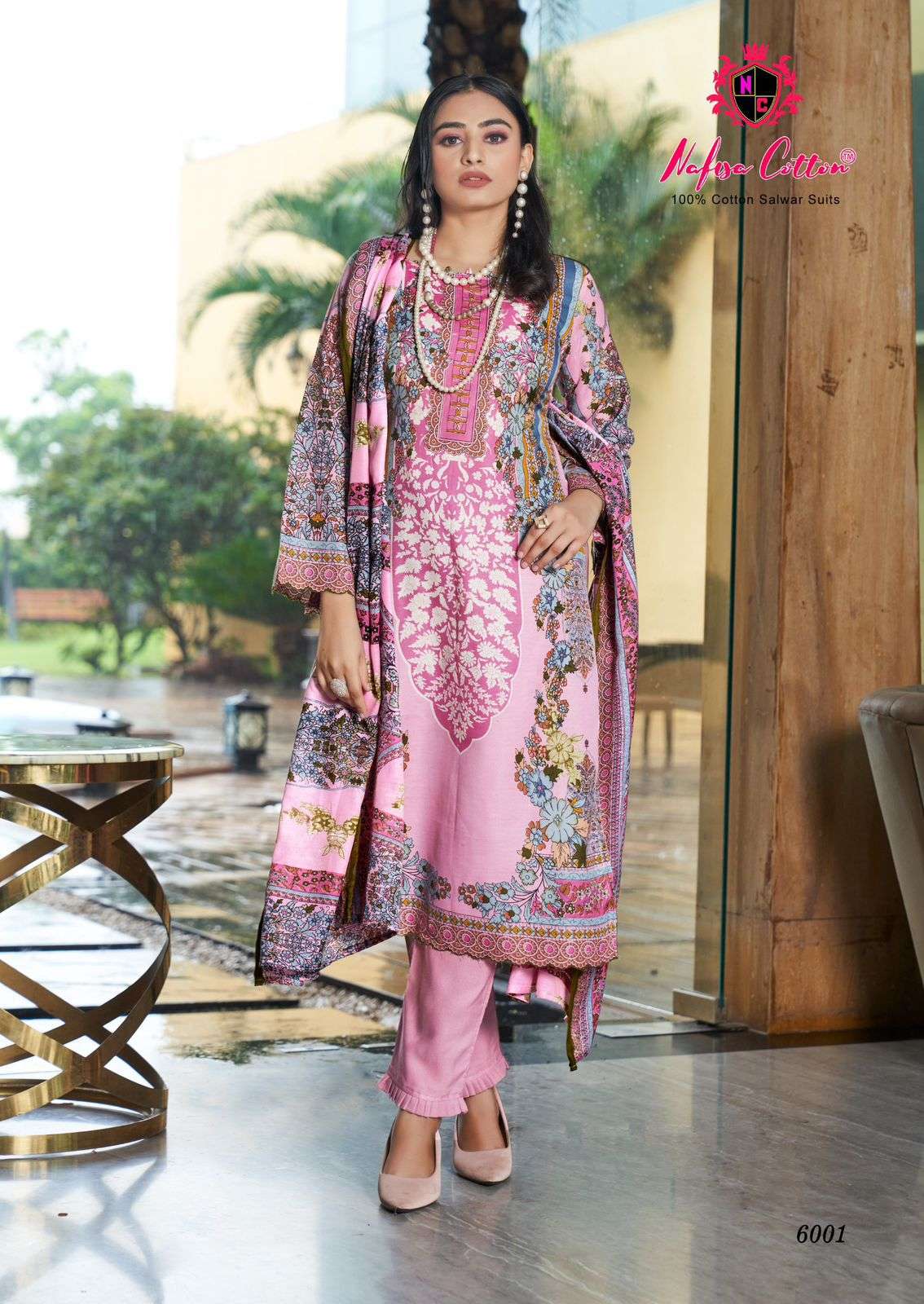 NAFISA COTTON MAHERA KARACHI SUITS VOL 6 