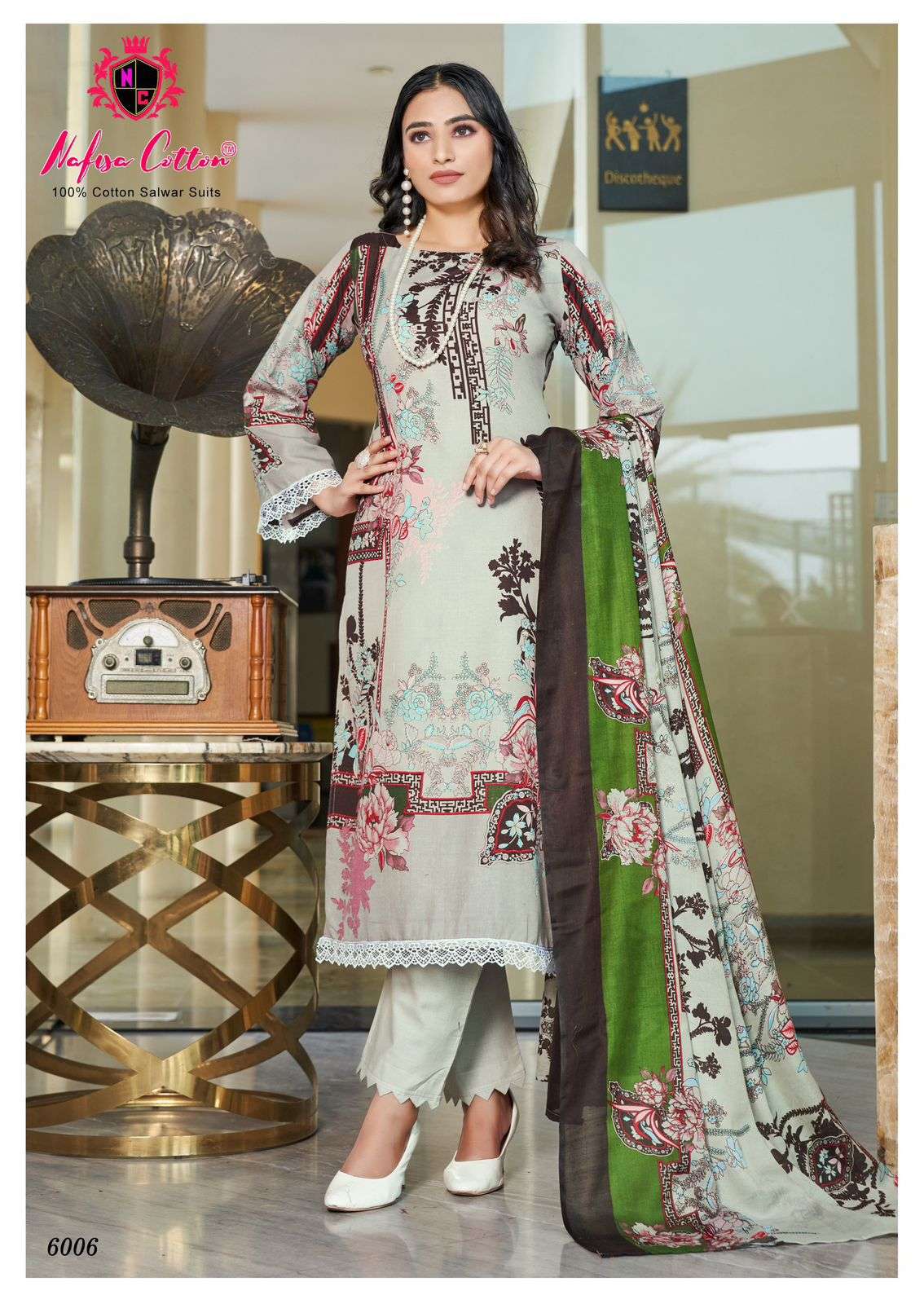 NAFISA COTTON MAHERA KARACHI SUITS VOL 6 