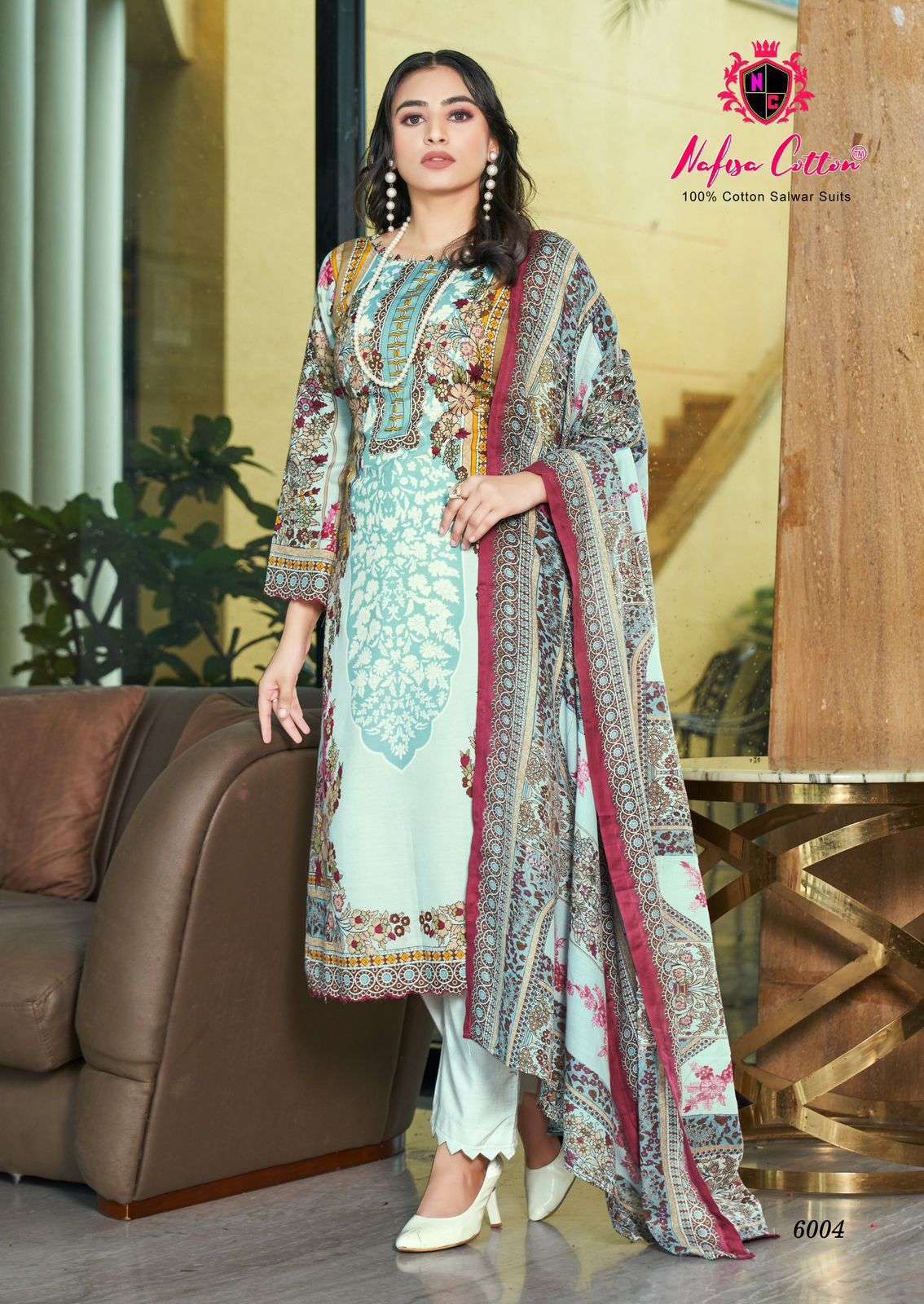 NAFISA COTTON MAHERA KARACHI SUITS VOL 6 