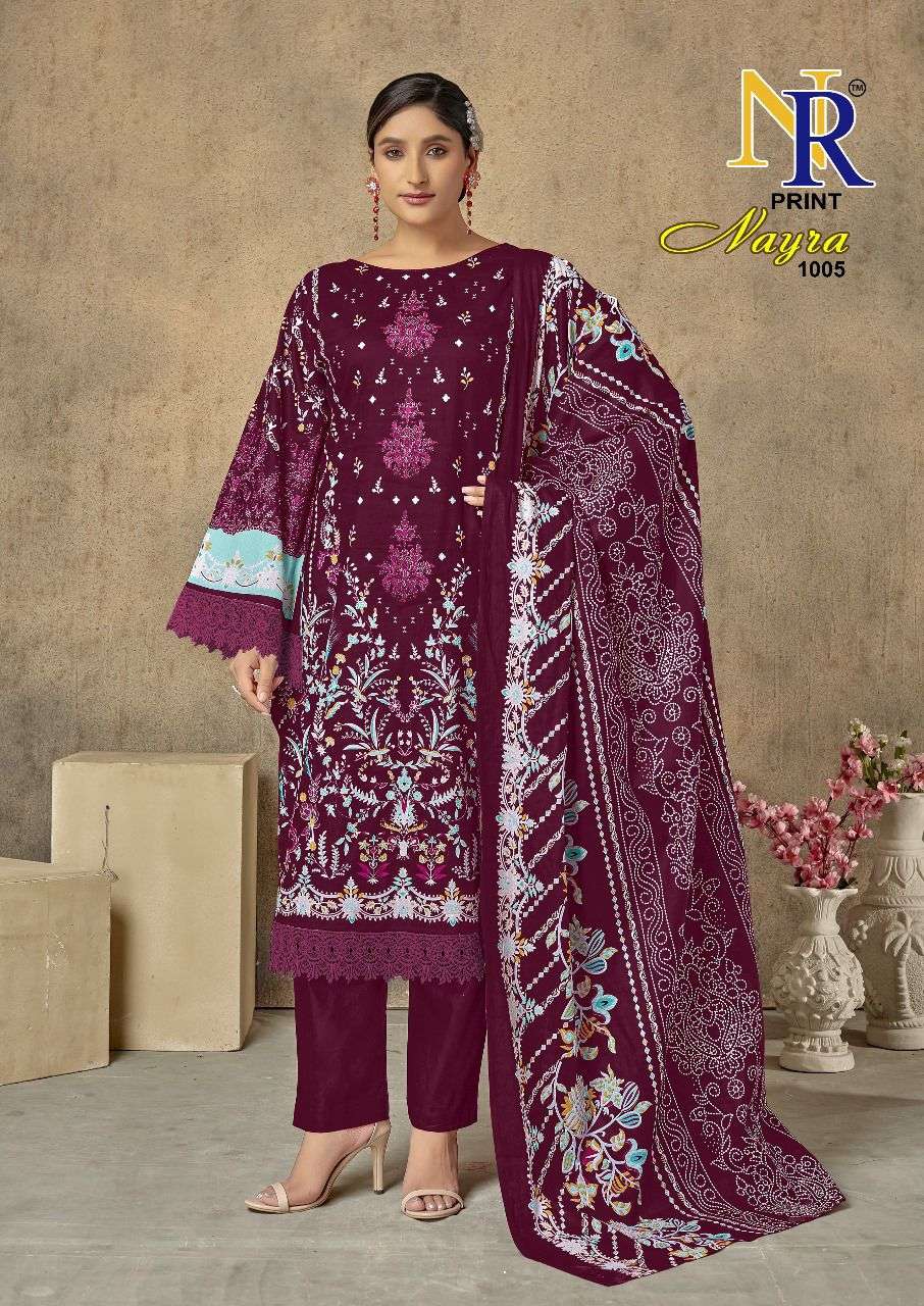 NR PRINT  NAYRA KARACHI HEAVY LAWN COTTON VOL 1