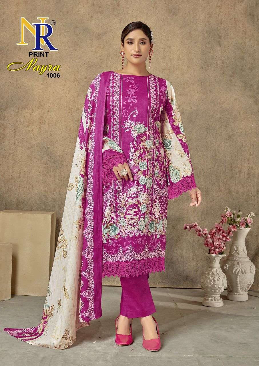 NR PRINT  NAYRA KARACHI HEAVY LAWN COTTON VOL 1