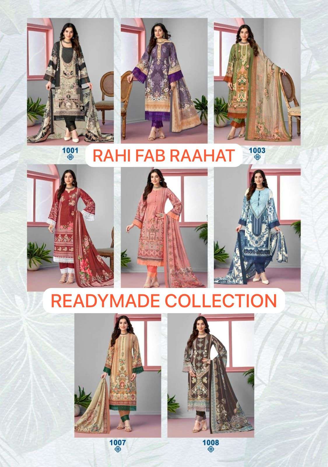 RAHI FAB RAAHAT VOL 1 READY MADE COLLECTION