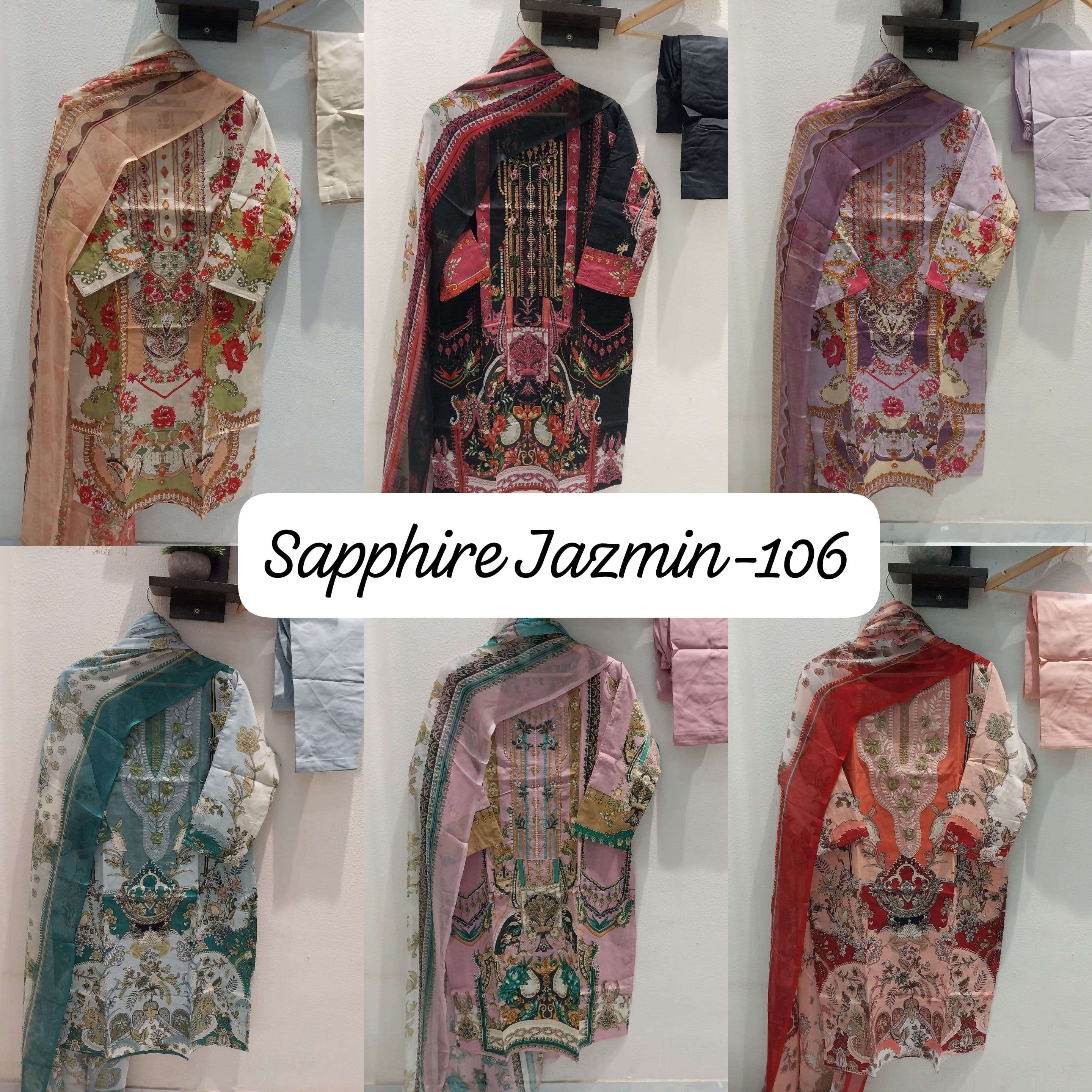 SAPPHIRE JAZMIN VOL J 106 NEW DESIGNS