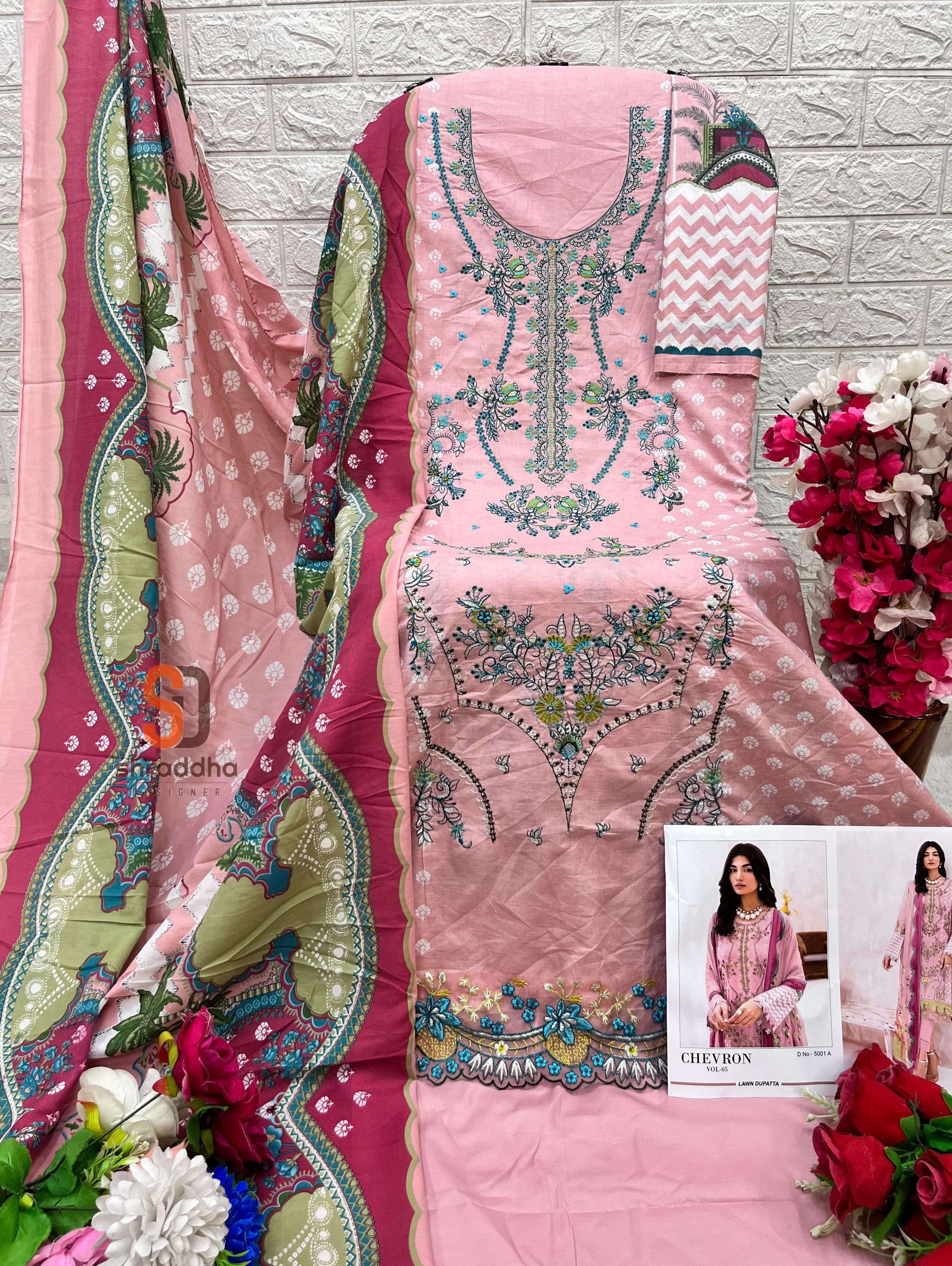 SHARADDHA DESIGNER CHEVRON VOL 4