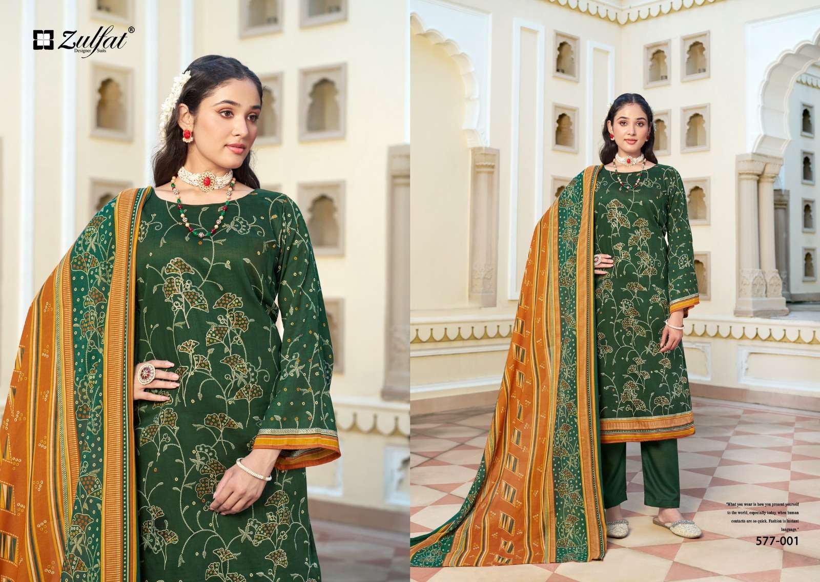 ZULFAT DESIGNER SUITS RAZIA 