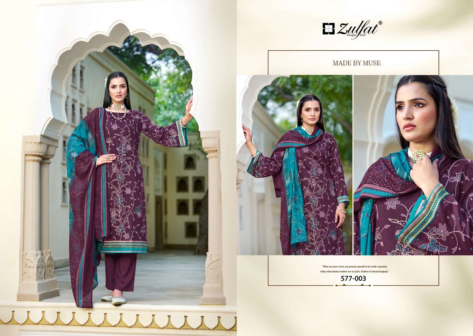 ZULFAT DESIGNER SUITS RAZIA 