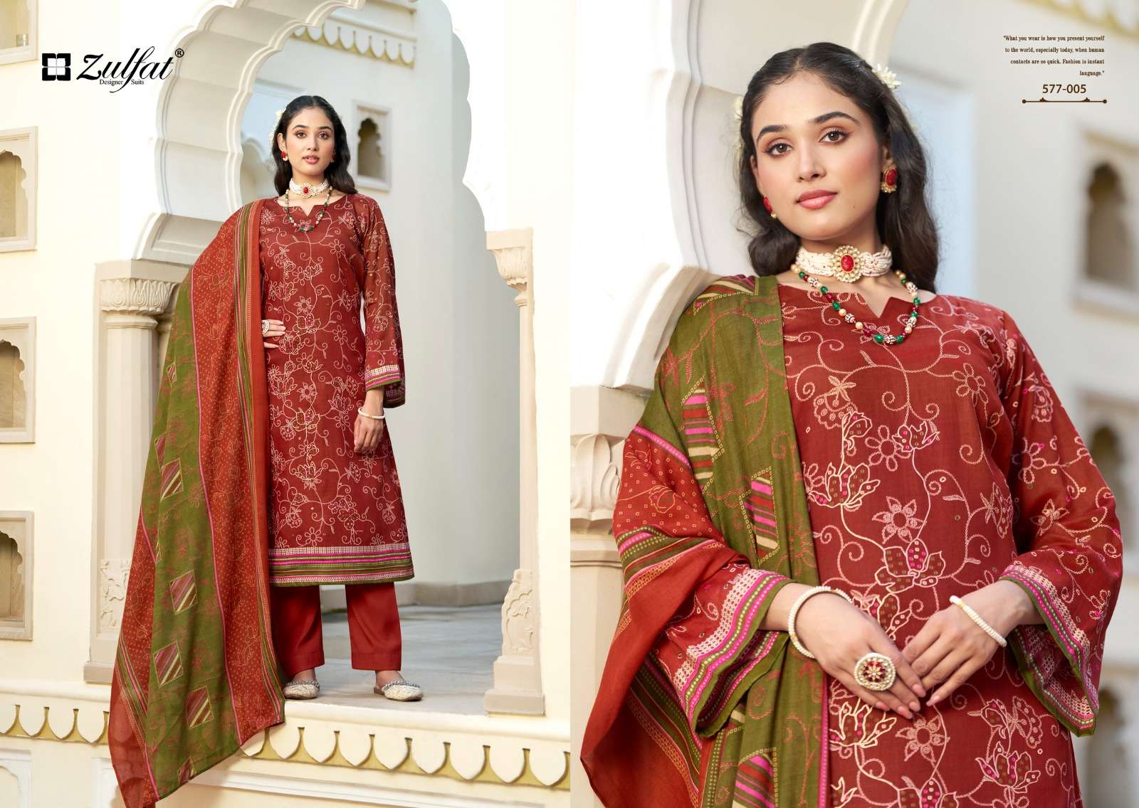 ZULFAT DESIGNER SUITS RAZIA 