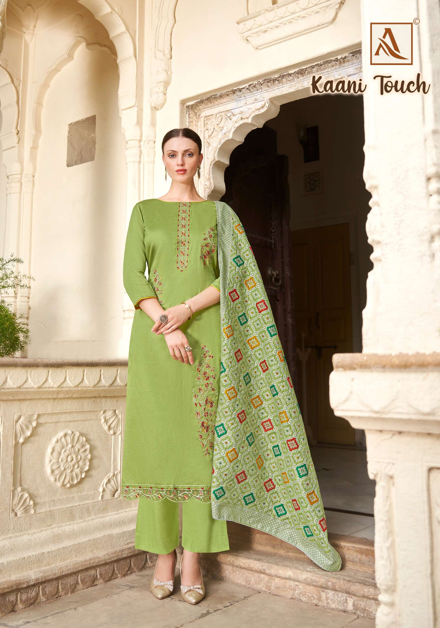 ALOK SUITS KAANI TOUCH 