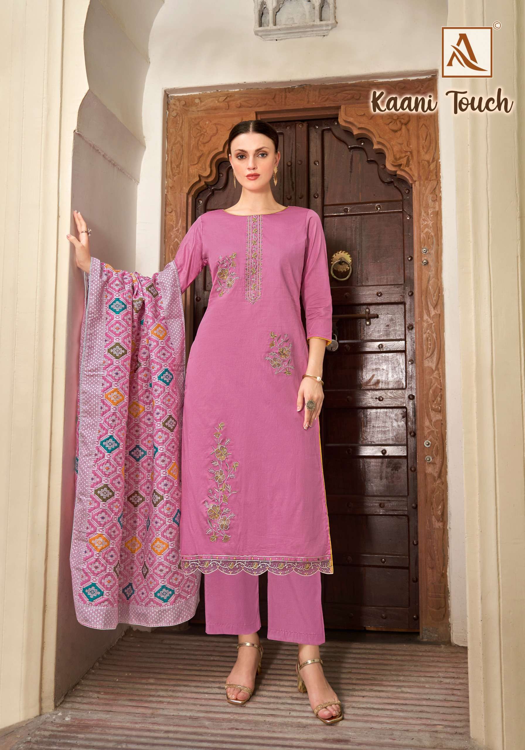ALOK SUITS KAANI TOUCH 