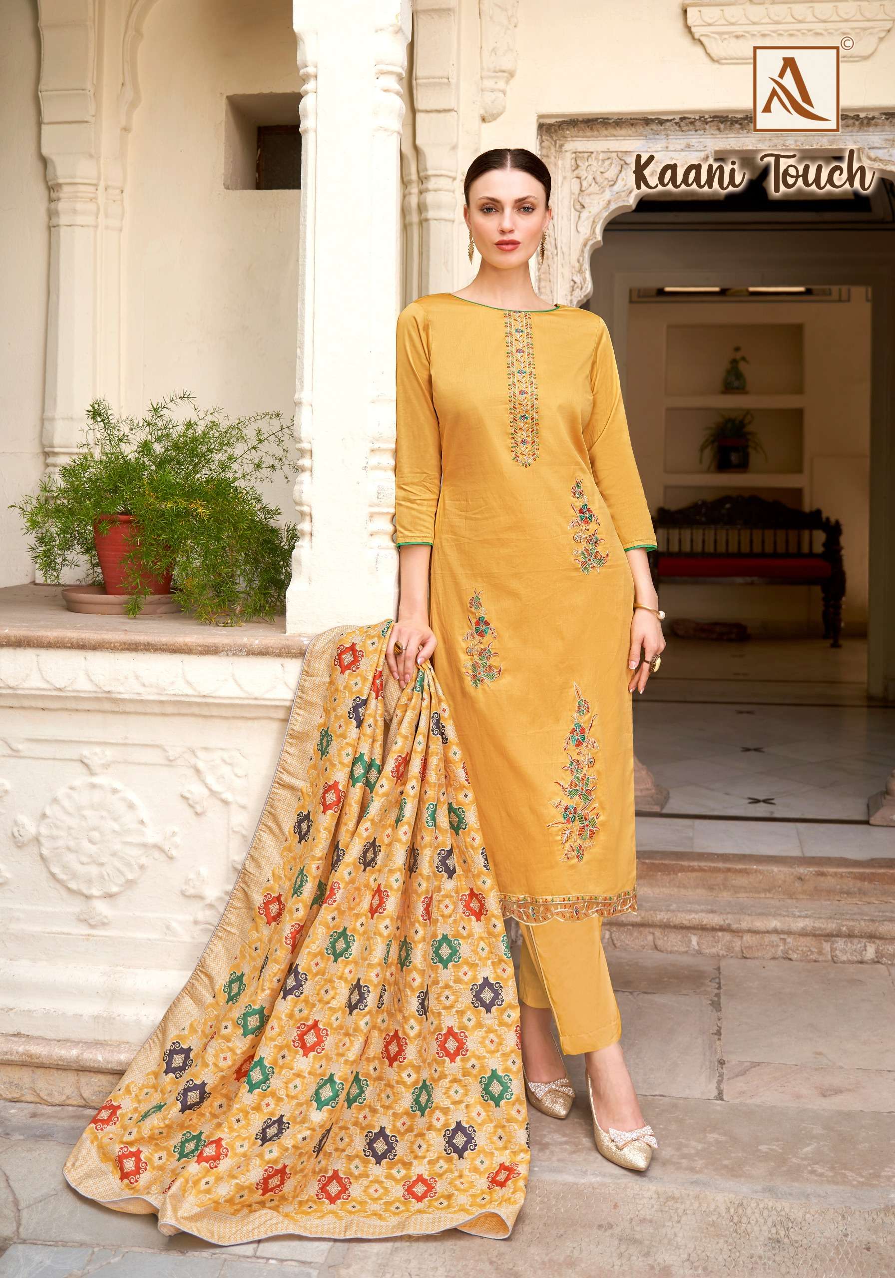 ALOK SUITS KAANI TOUCH 