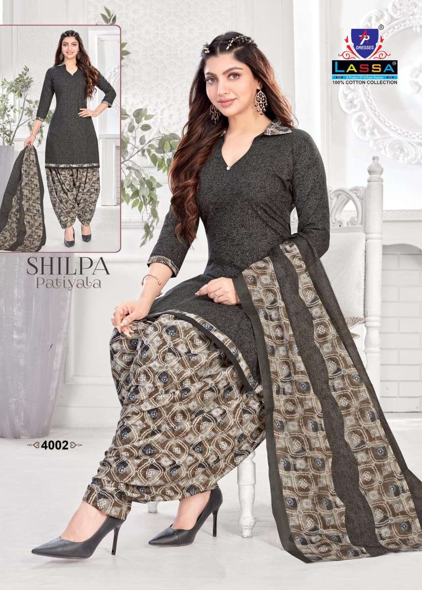 ARIHANT COTTON HOUSE LASSA SHILPA PATIYALA VOL 4 