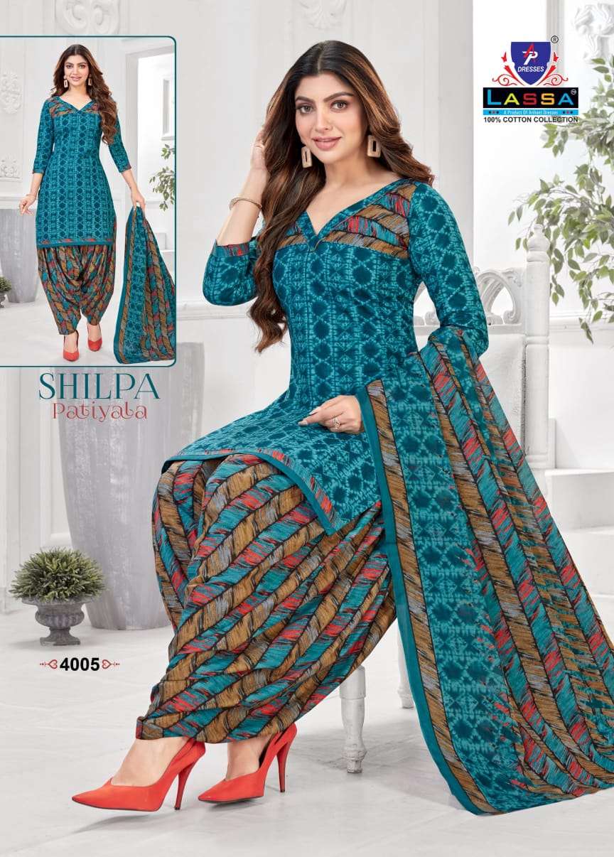 ARIHANT COTTON HOUSE LASSA SHILPA PATIYALA VOL 4 