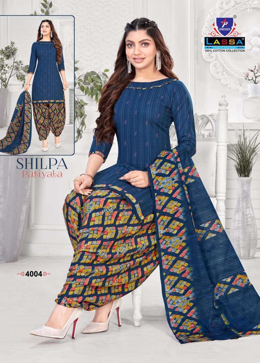 ARIHANT COTTON HOUSE LASSA SHILPA PATIYALA VOL 4 