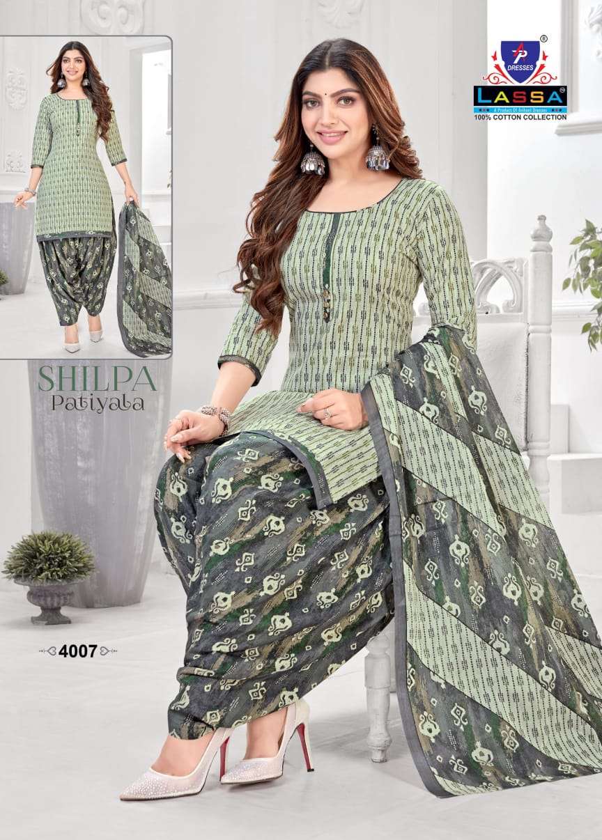 ARIHANT COTTON HOUSE LASSA SHILPA PATIYALA VOL 4 