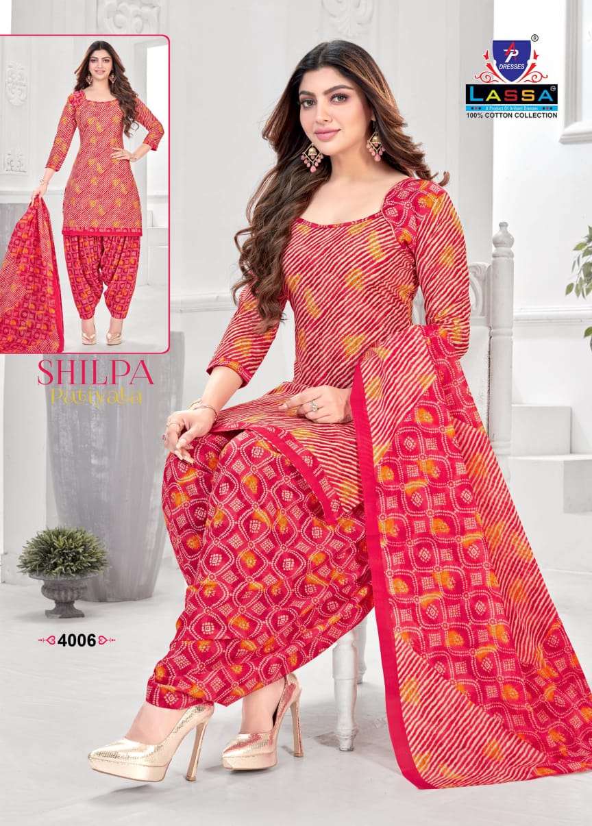 ARIHANT COTTON HOUSE LASSA SHILPA PATIYALA VOL 4 