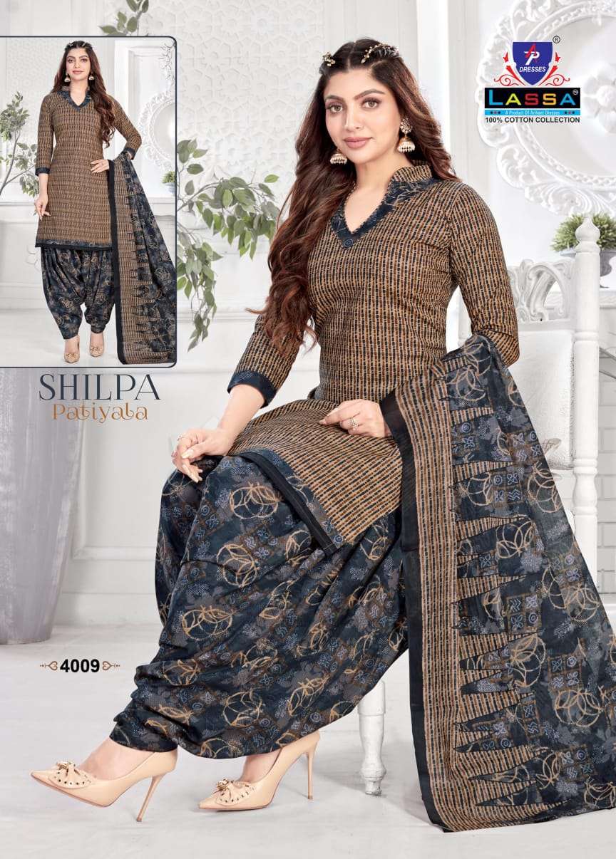 ARIHANT COTTON HOUSE LASSA SHILPA PATIYALA VOL 4 