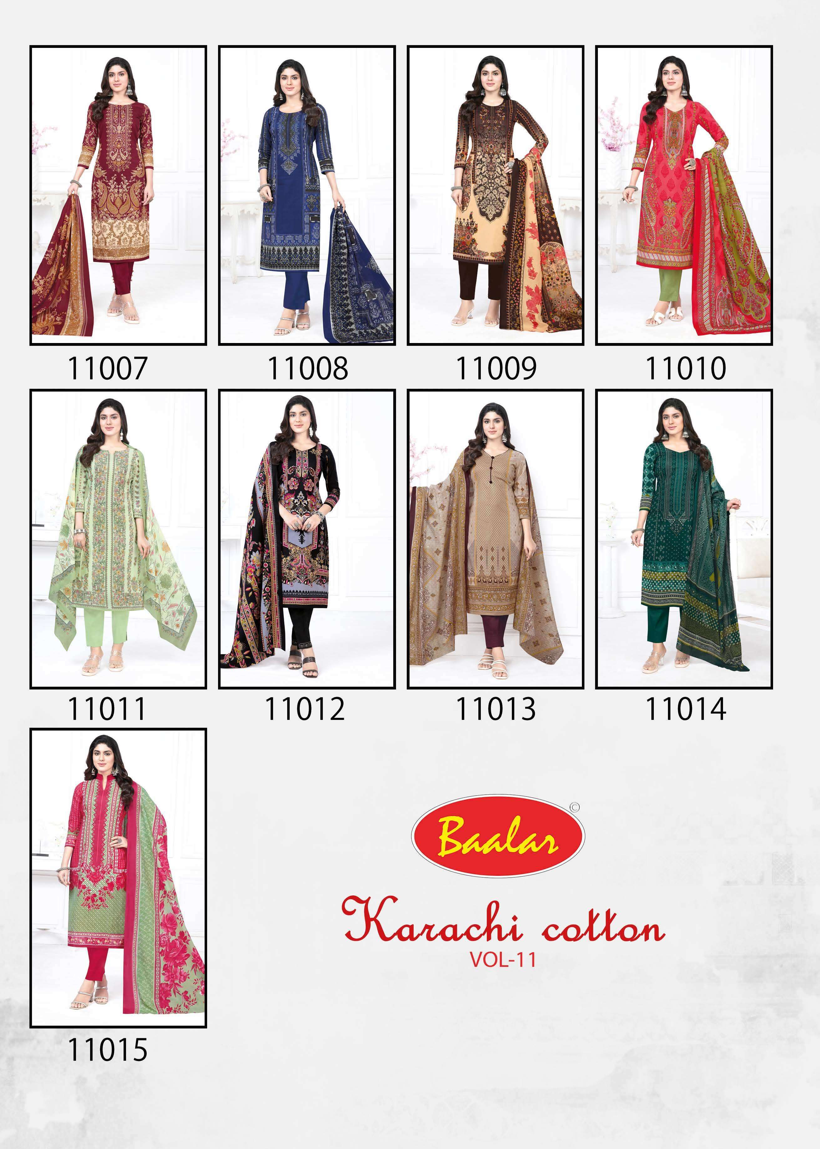 BAALAR KARACHI COTTON VOL 11