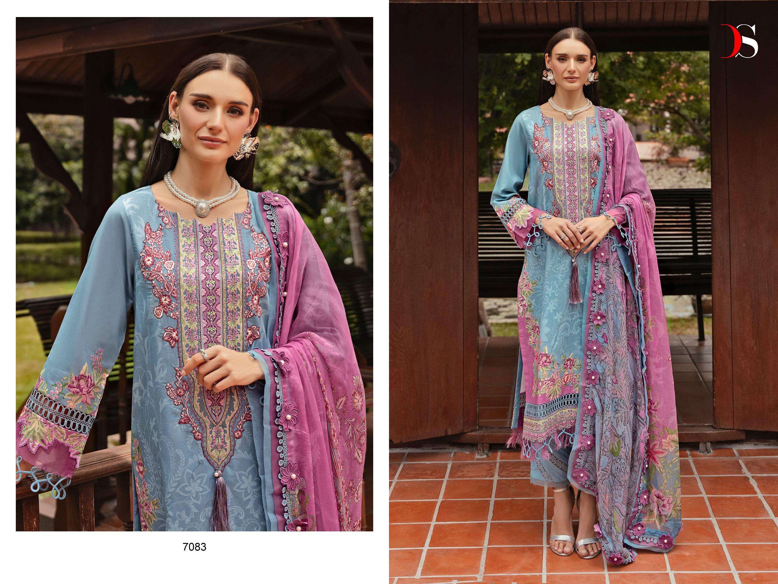 DEEPSY SUITS JADE BLISS LAWN 24 VOL 2 