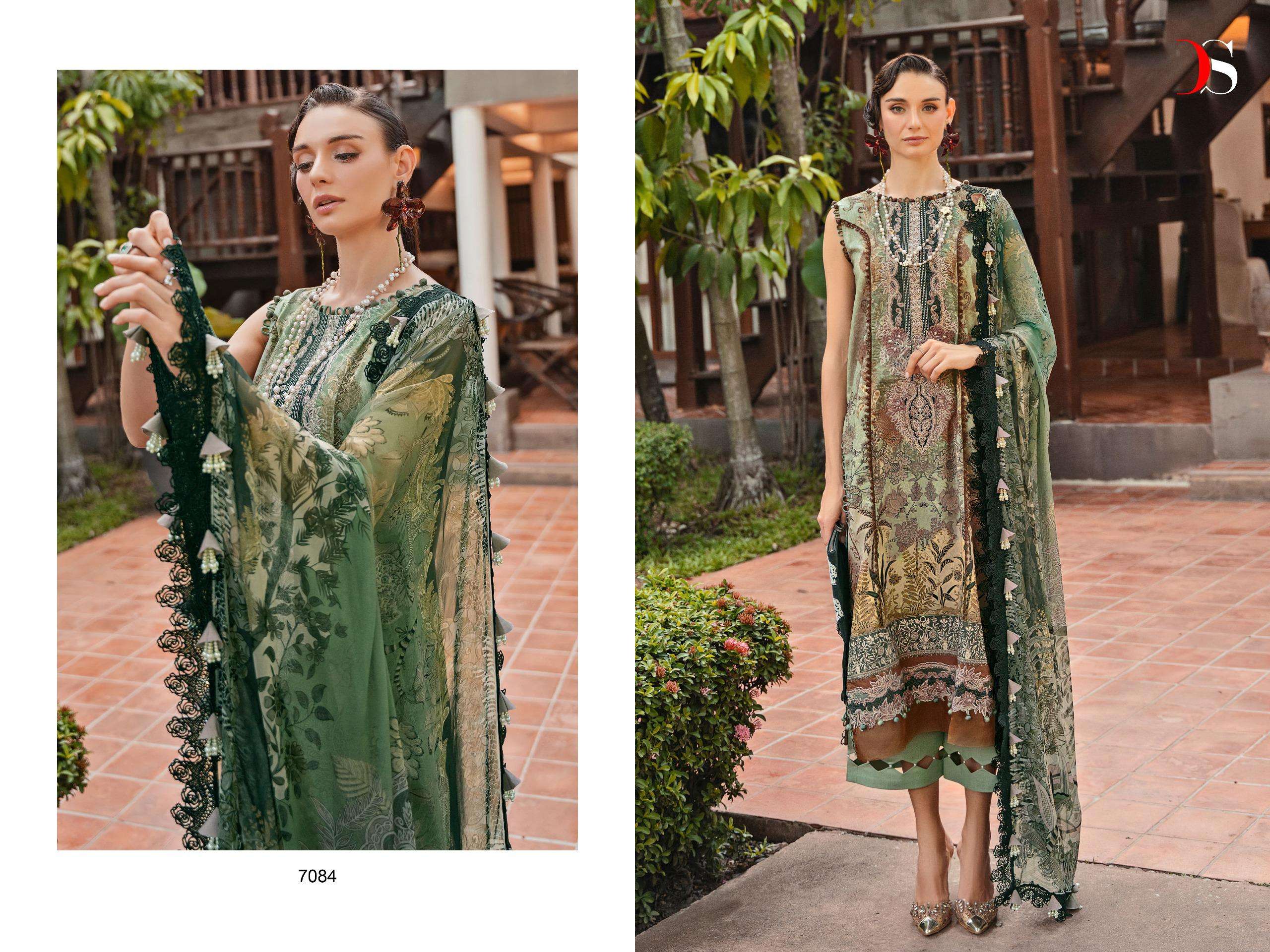 DEEPSY SUITS JADE BLISS LAWN 24 VOL 2 