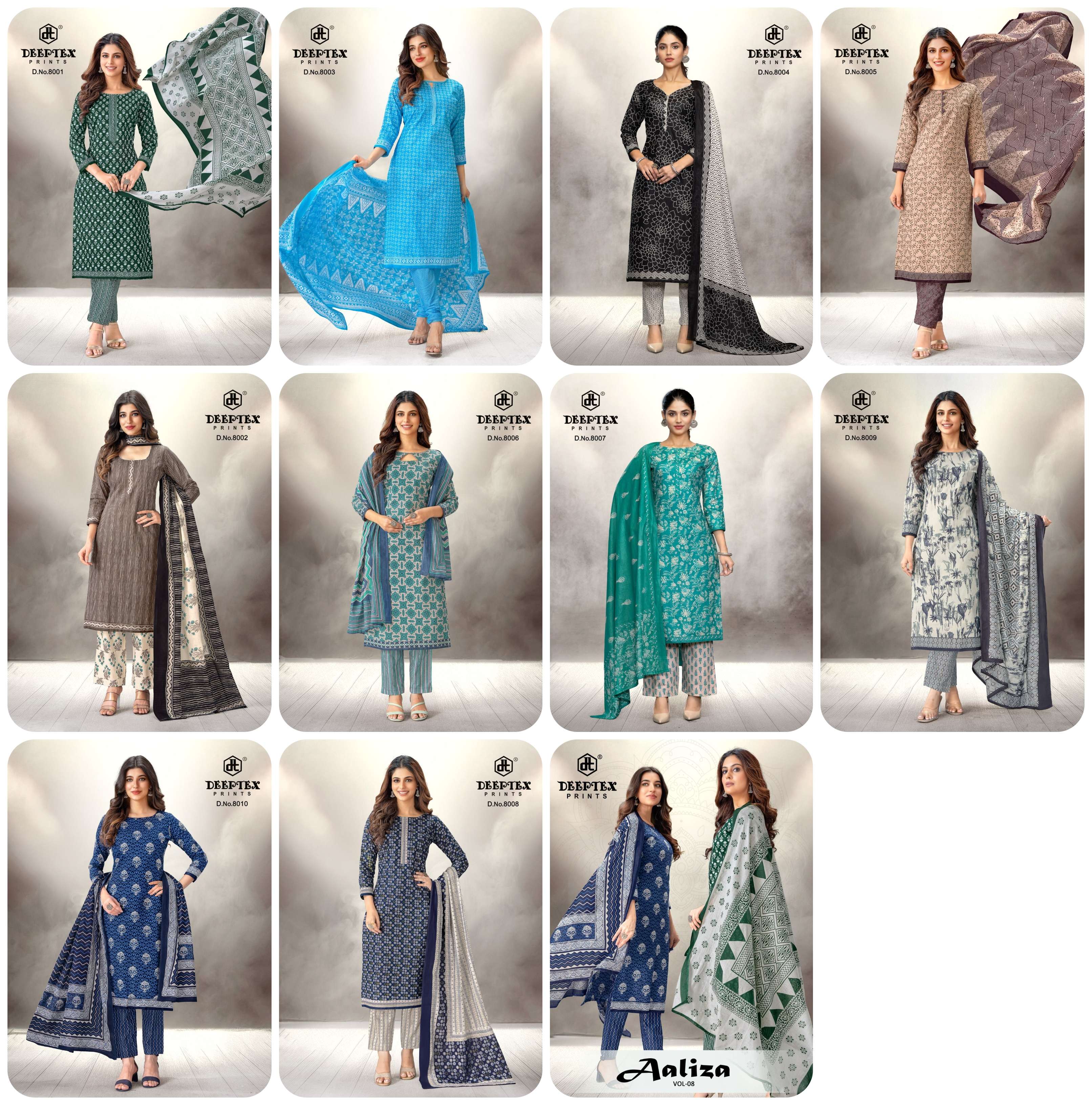 DEEPTEX PRINTS AALIZA VOL 8 